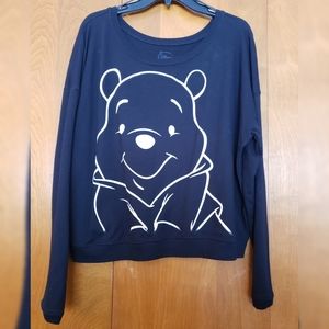 Disney Winnie the Pooh Scoop Neck Sweatshirt